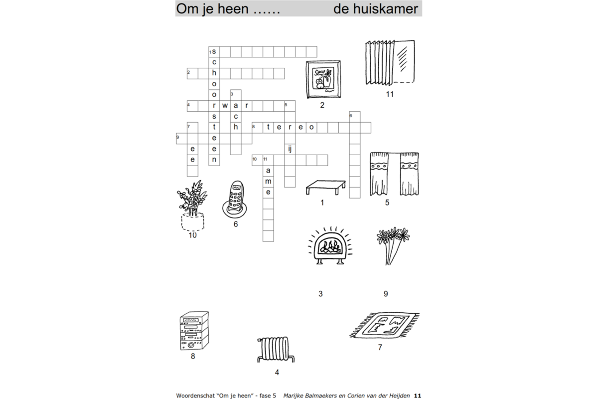 Woordenschat fase 5 (5 stuks)