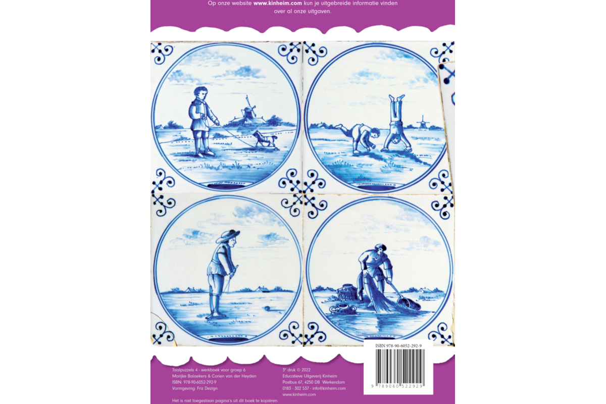 Taalpuzzels 4 groep 6 (5 stuks)