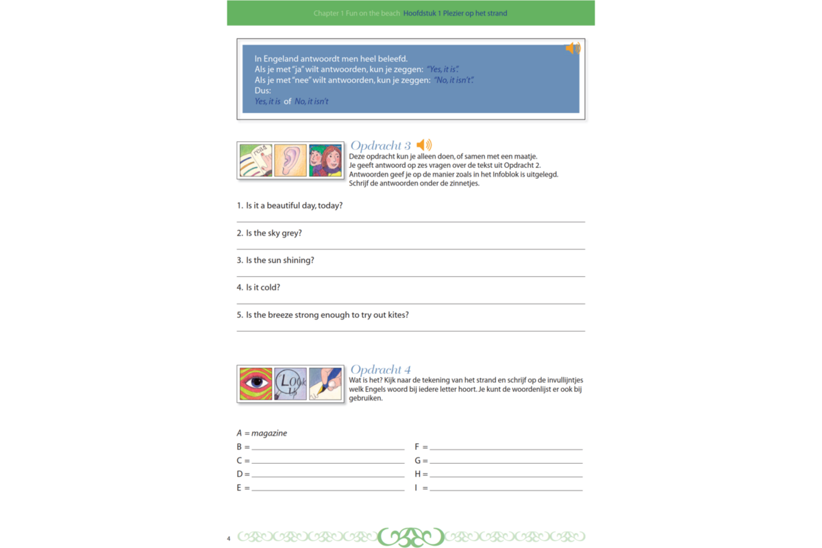 Blokboek Engels B (5 stuks)
