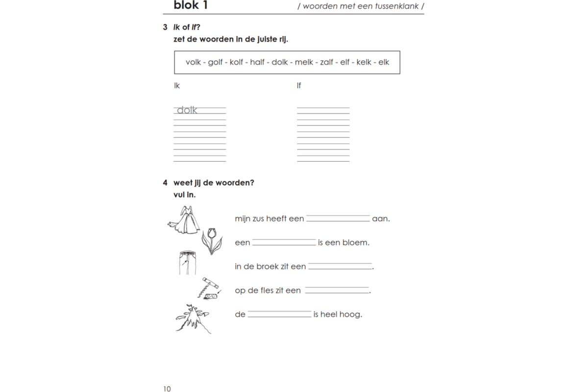 Blokboek spelkwartier A groep 3 - 4 (5 stuks)