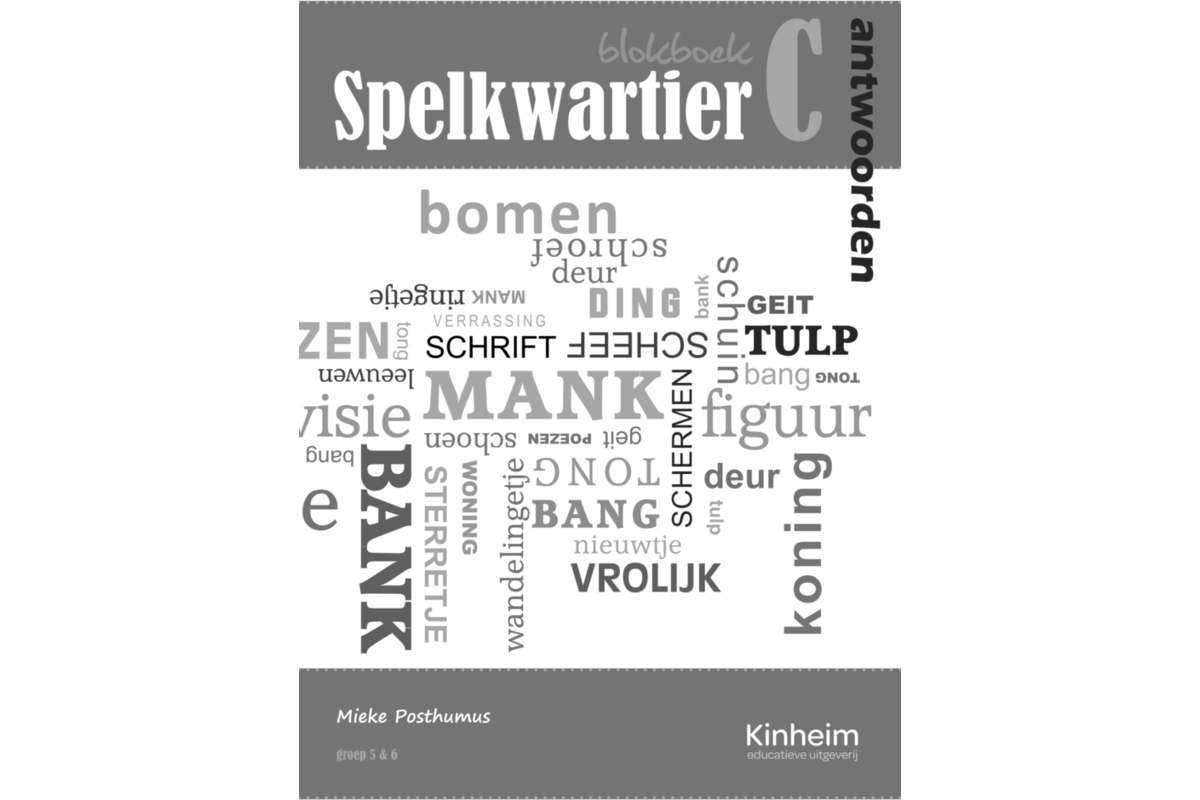 Blokboek spelkwartier C groep 5 - 6 antwoorden