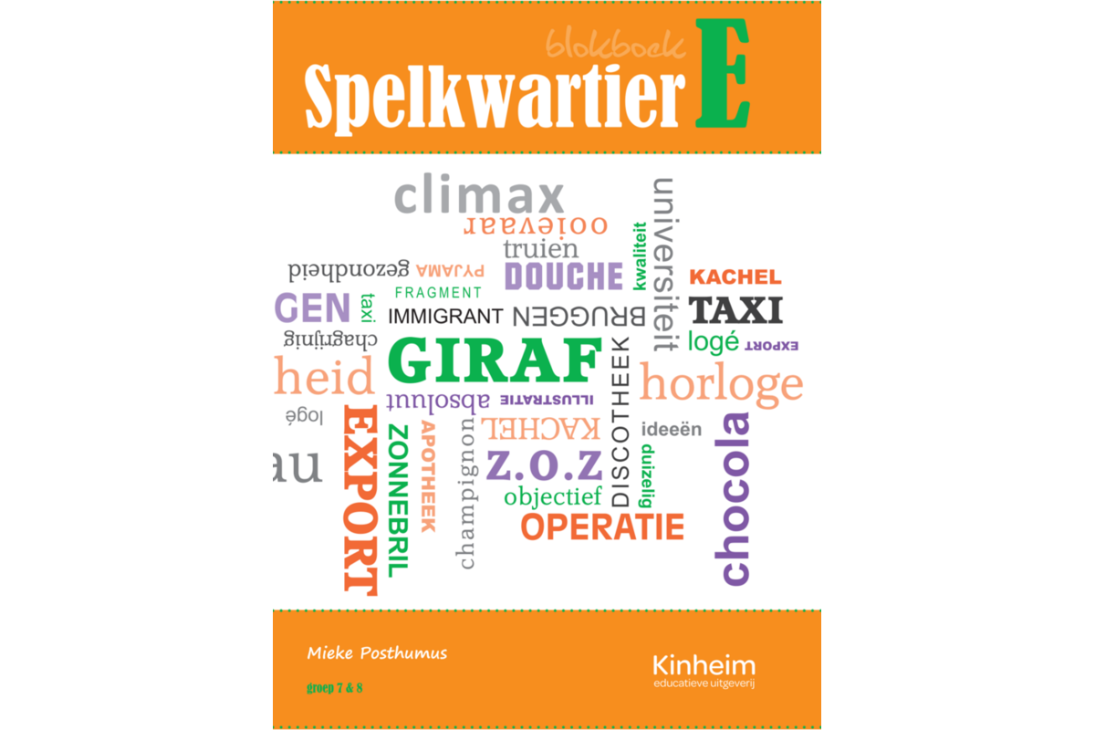 Blokboek spelkwartier E groep 7 - 8 (5 stuks)