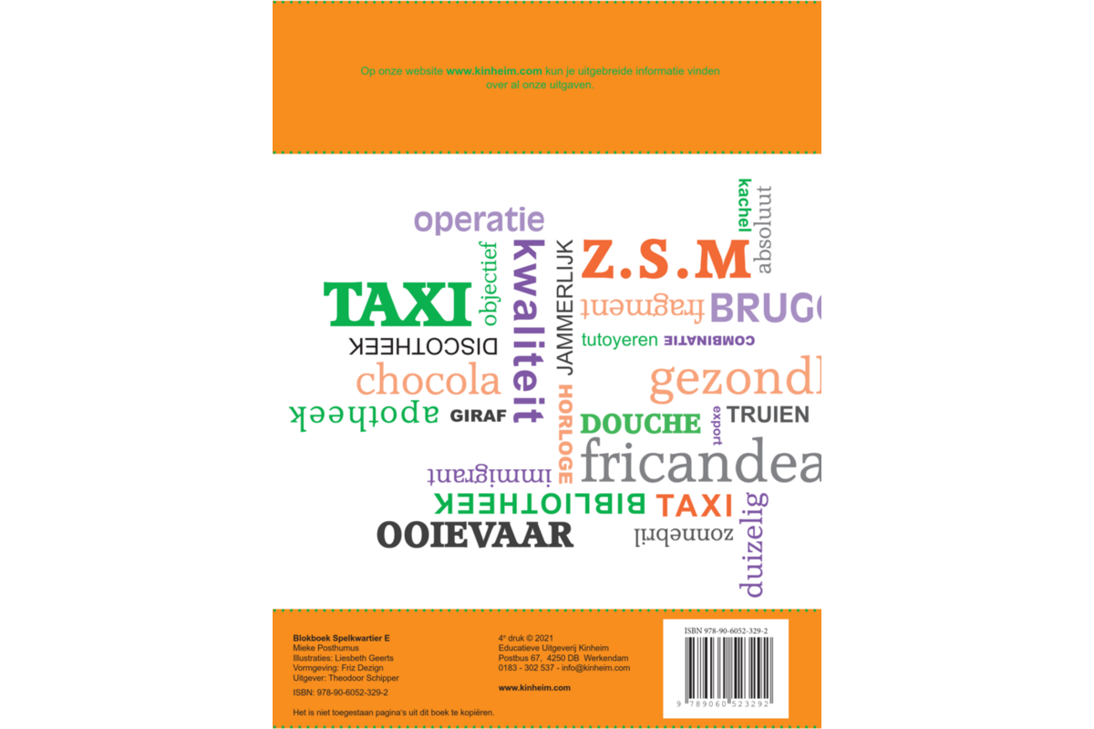 Blokboek spelkwartier E groep 7 - 8 (5 stuks)