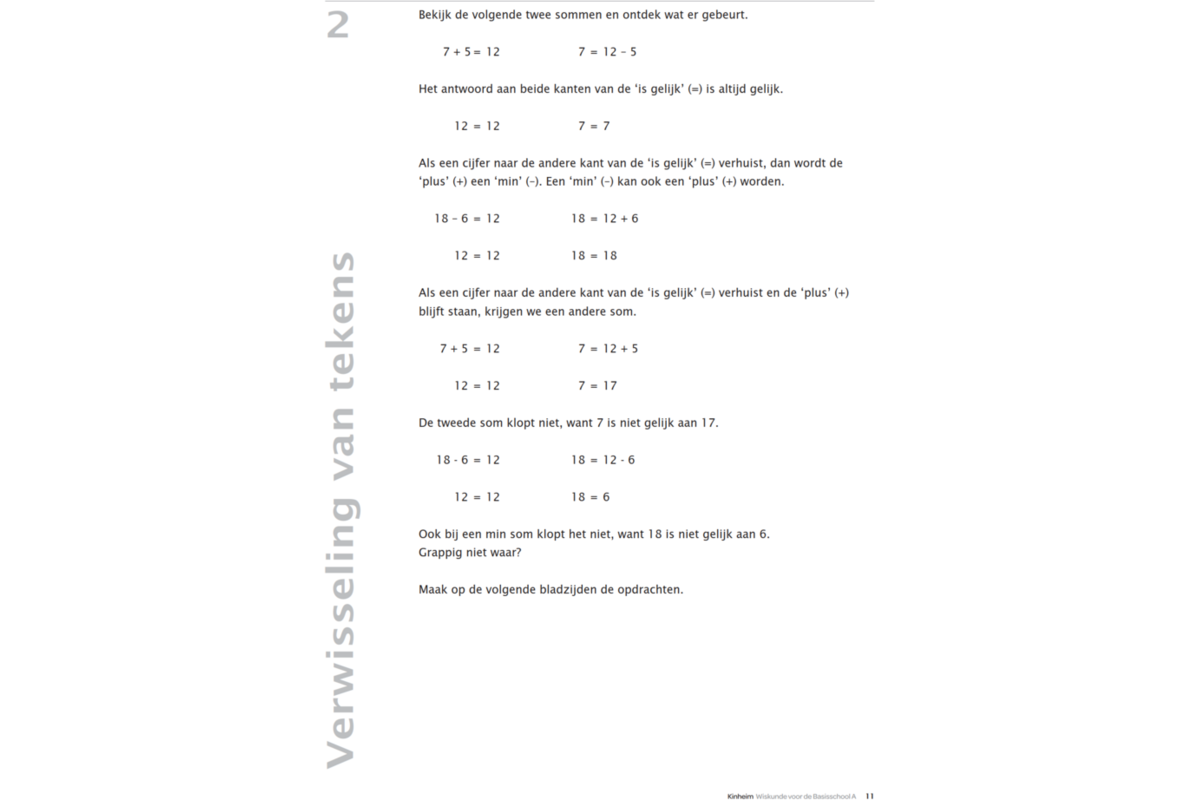 Blokboek Wiskunde voor de Basisschool A