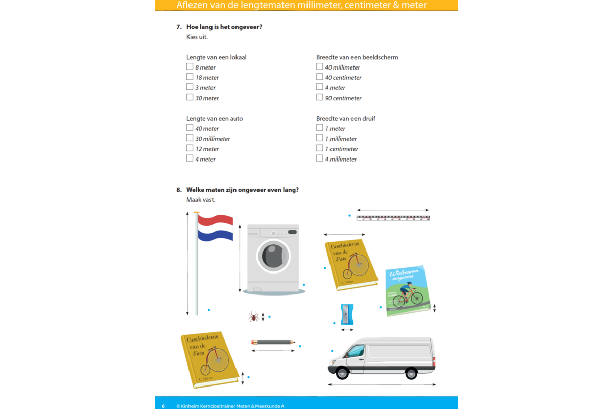 Kerndoeltrainer Meten & Meetkunde A (5 stuks)