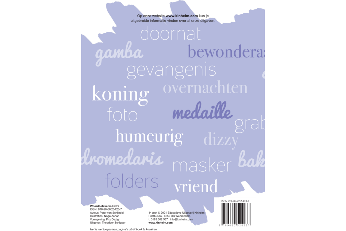 Woordbetekenis Extra (5 stuks)