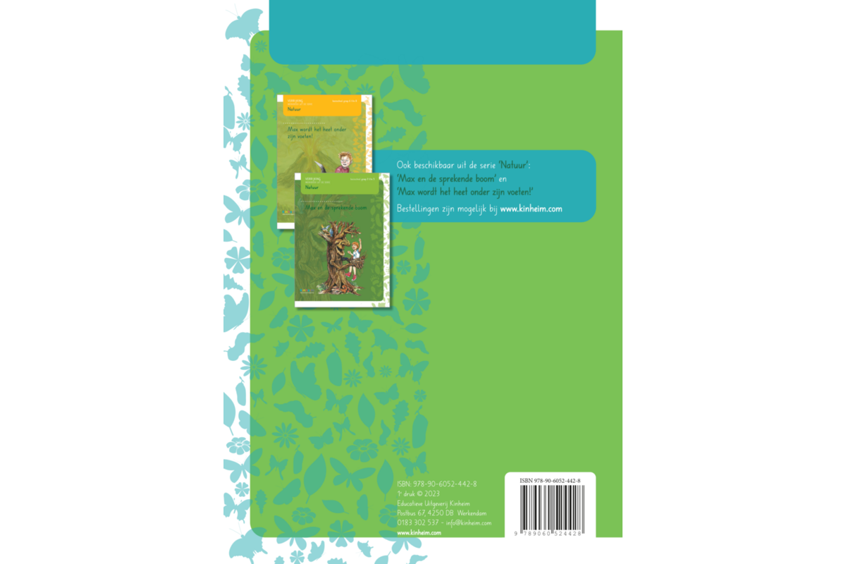 Max en de ongelofelijke reis van de vlinder groep 3-5 werkboek (5 stuks)