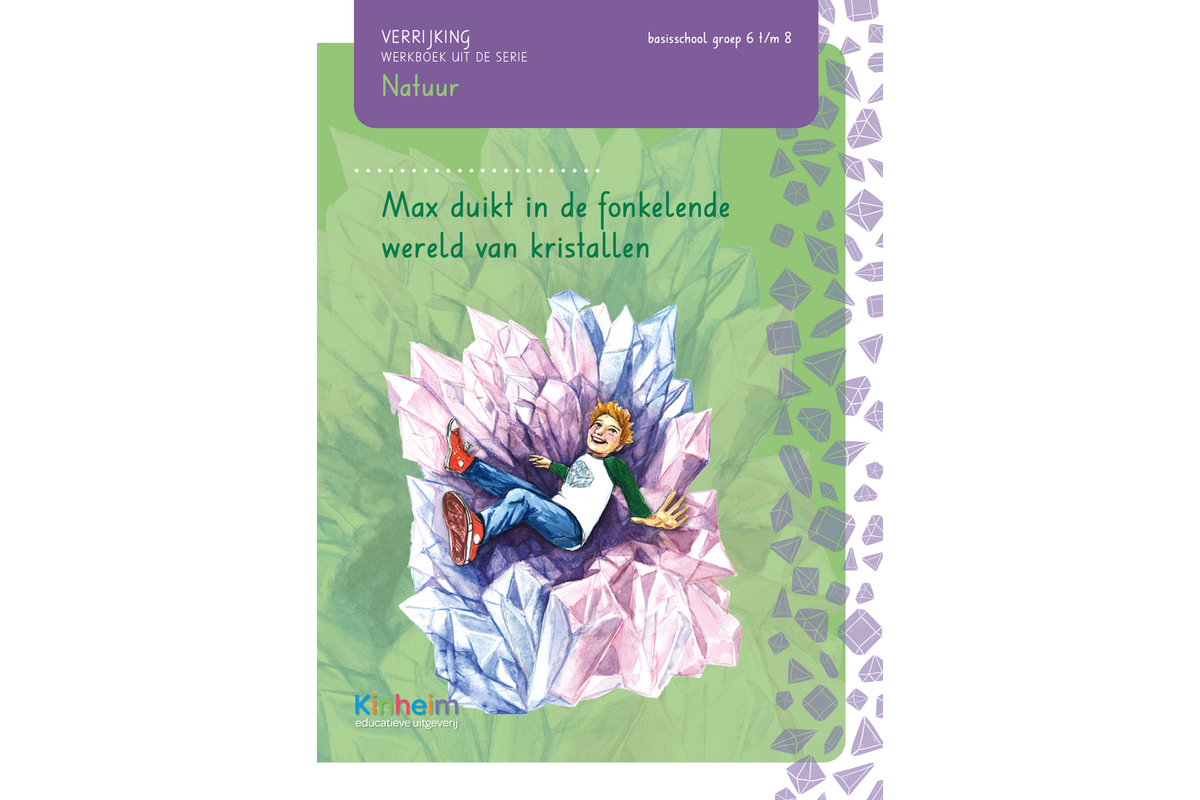 Max duikt in de fonkelende wereld van kristallen groep 6-8 werkboek (5 stuks)