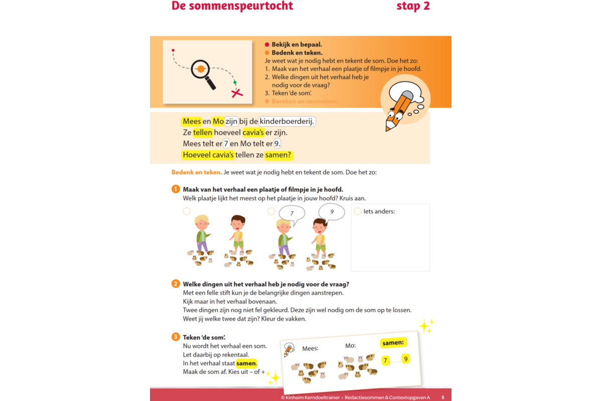 Kerndoeltrainer Redactiesommen & Contextopgaven A (5 stuks)