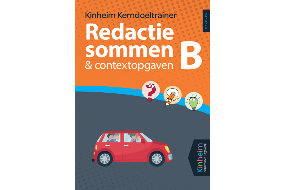 Kerndoeltrainer Redactiesommen & Contextopgaven B (5 stuks)