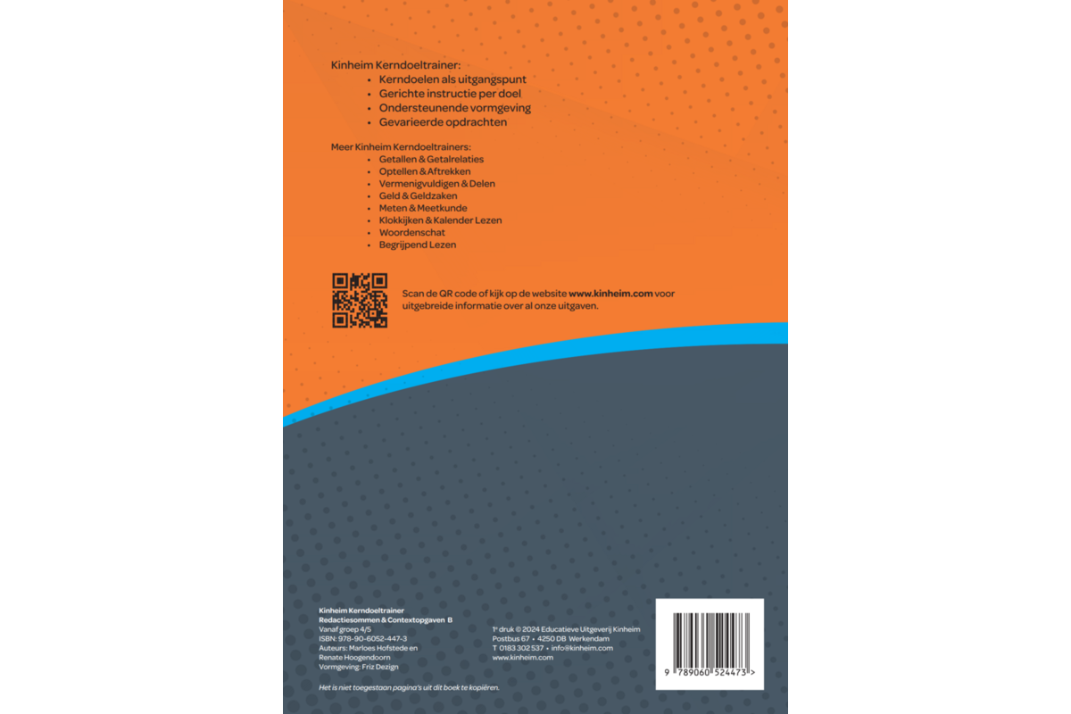 Kerndoeltrainer Redactiesommen & Contextopgaven B (5 stuks)