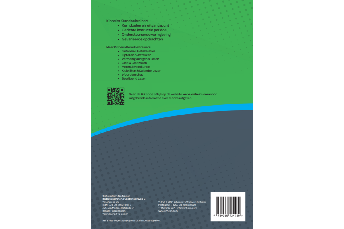 Kerndoeltrainer Redactiesommen & Contextopgaven C (5 stuks)
