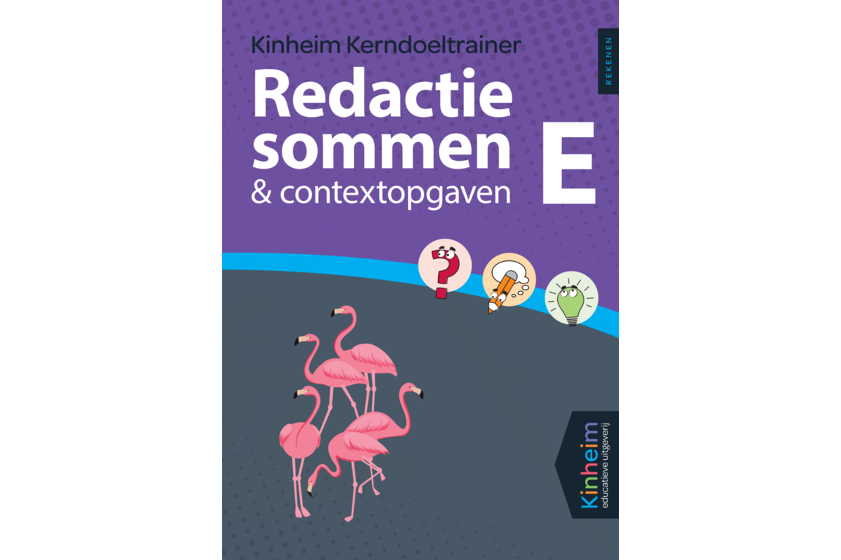 Kerndoeltrainer Redactiesommen & Contextopgaven E (5 stuks)
