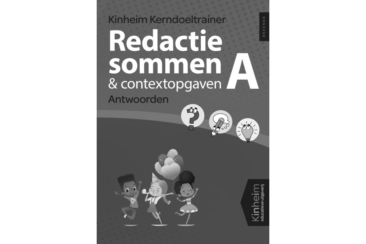 Kerndoeltrainer Redactiesommen & Contextopgaven A antwoorden
