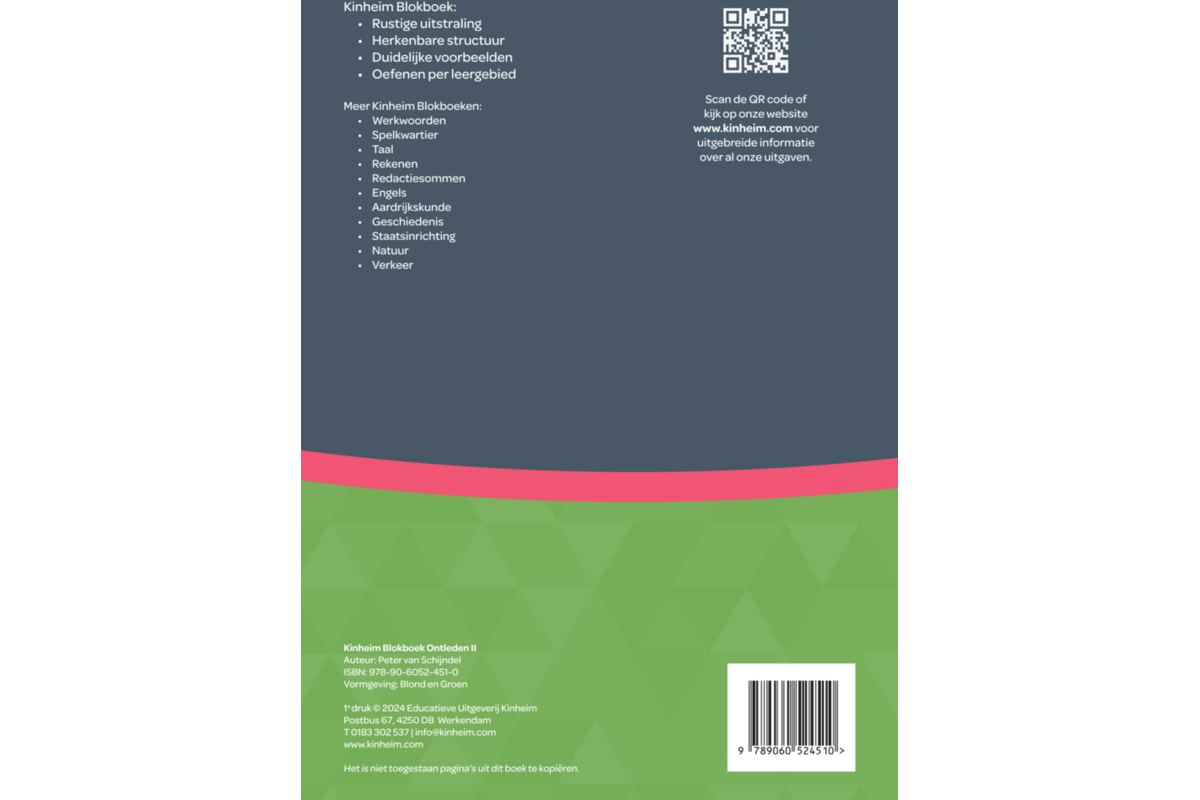 Blokboek Ontleden II (5 stuks)