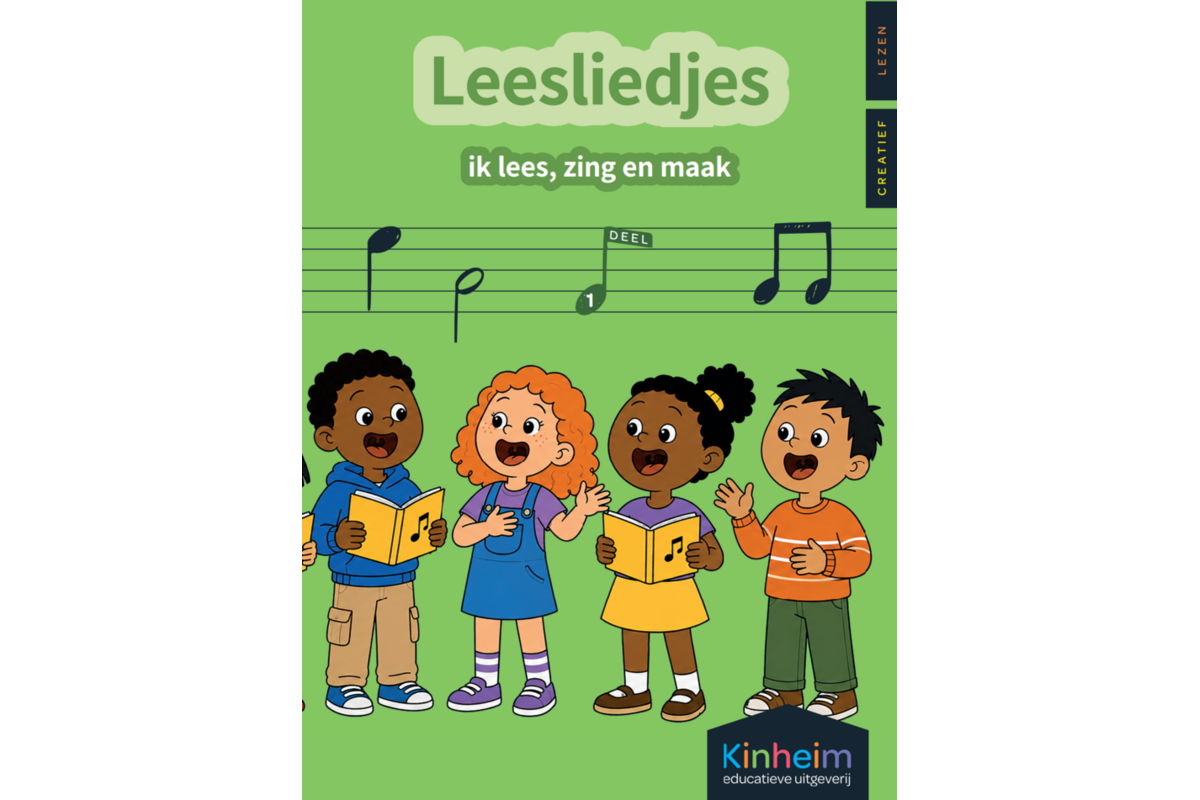 Kinheim Leesliedjes: ik lees, zing en maak deel 1 (5 stuks)