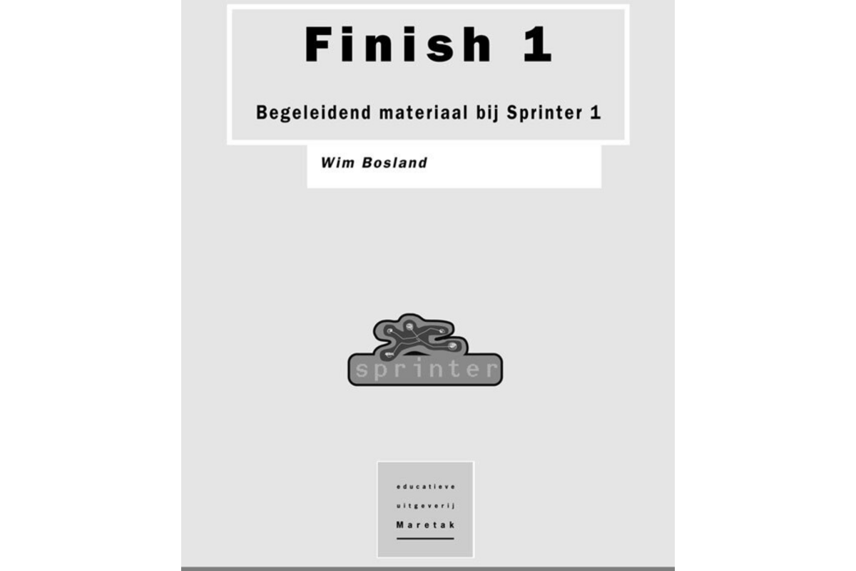 Sprinter finish bij serie 1