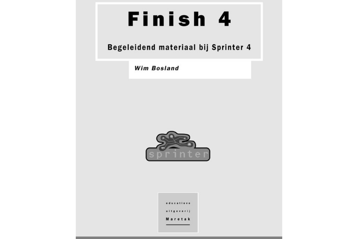 Sprinter finish bij serie 4