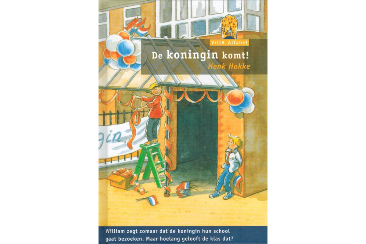 Villa alfabet oranje 2 - de Koningin komt