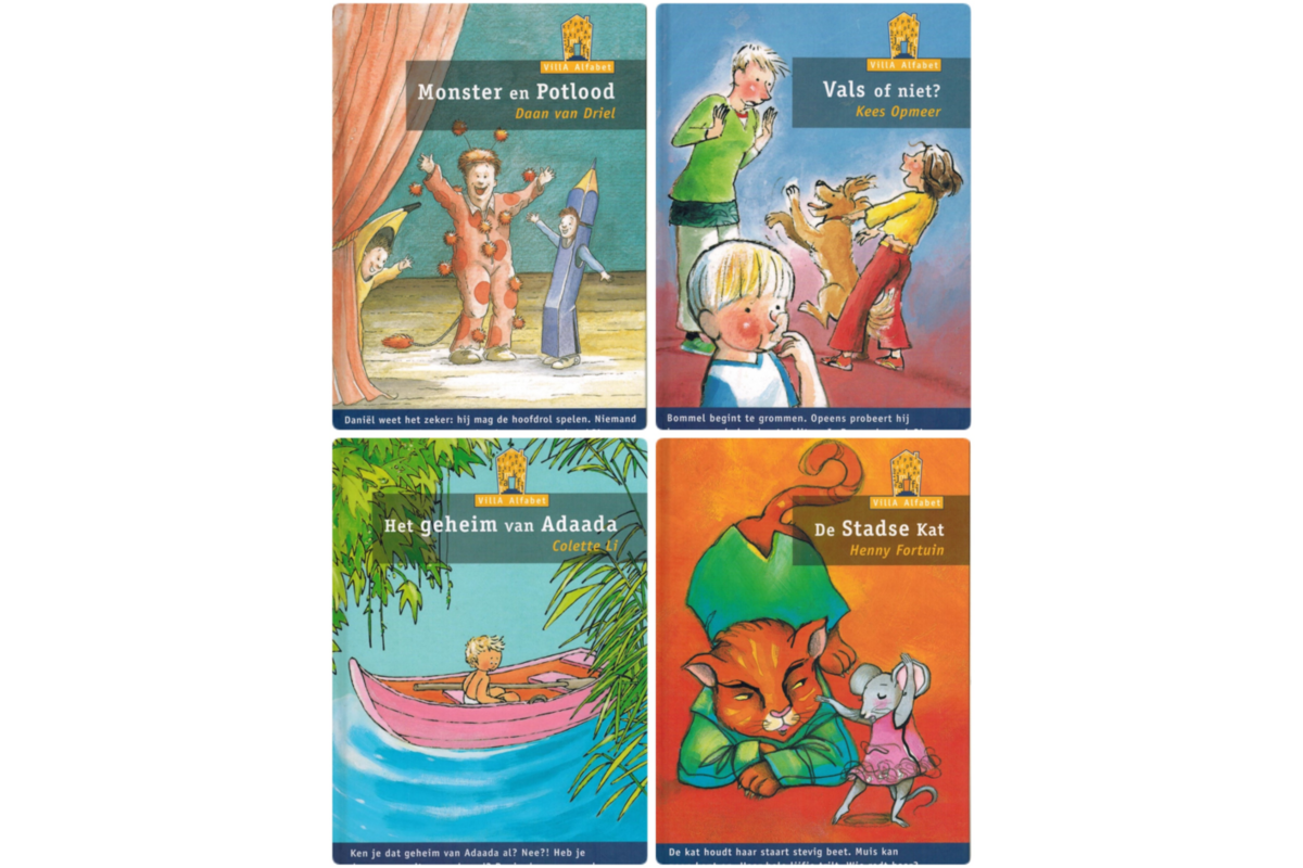 Villa alfabet oranje serie 5