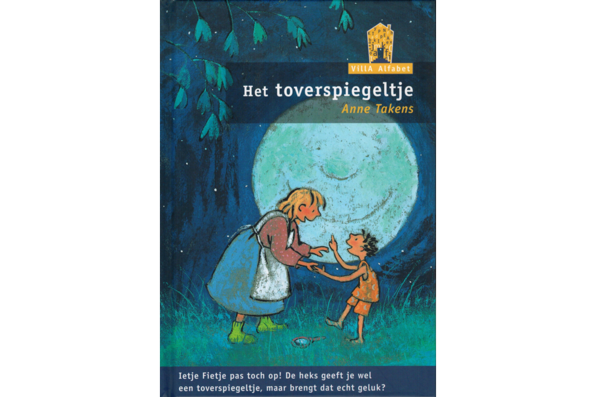Villa alfabet oranje 6 - Tover- spiegeltje