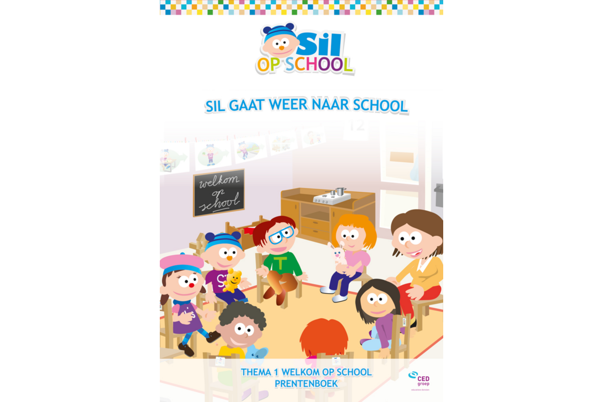 Prentenboek Sil gaat weer naar school