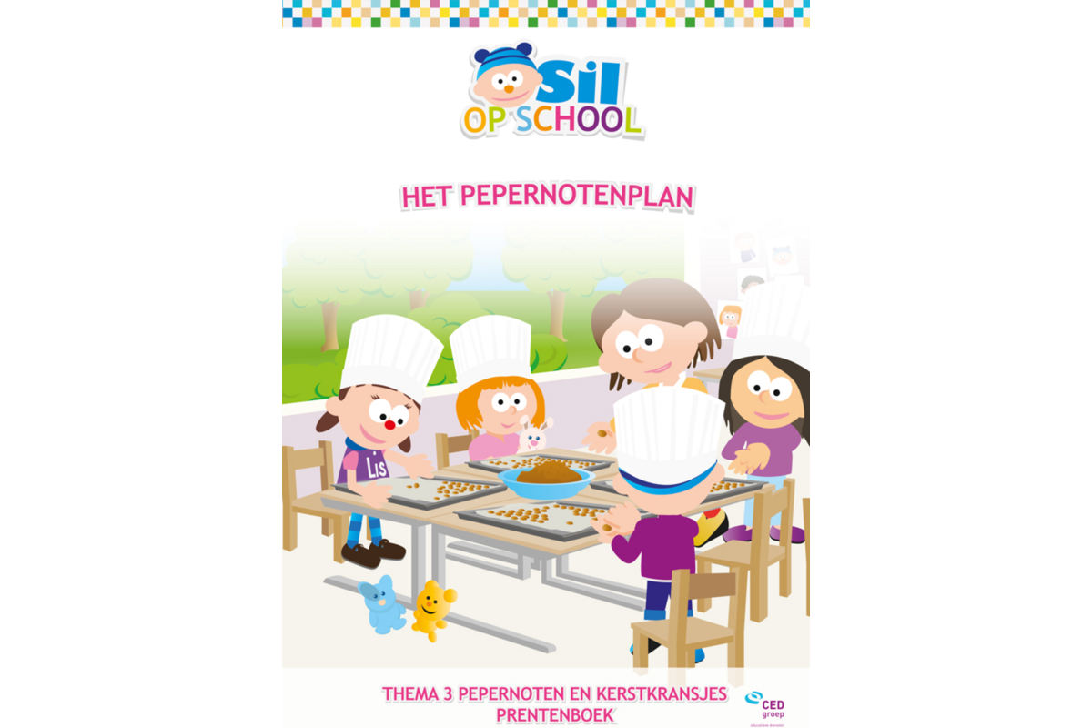Sil op school Prentenboek Het pepernotenplan