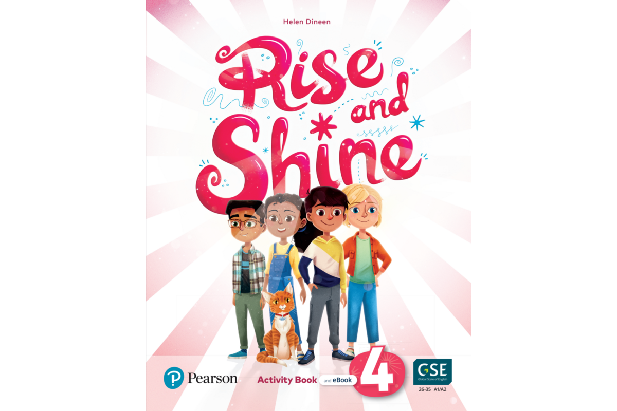 Rise and Shine Level 4 werkboek met toegangscode voor English Portal