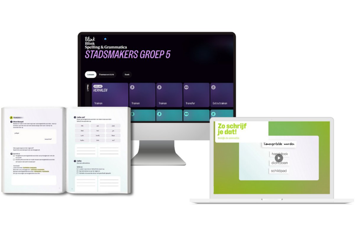 Blink Spelling & Grammatica Leerpakket LEERLING groep 5