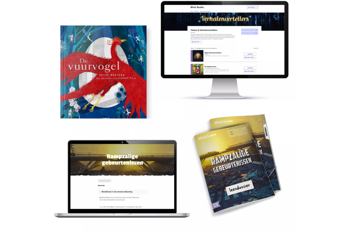 Blink Lezen Leerpakket LEERKRACHT combinatiegroep 4/5 - jaar 2