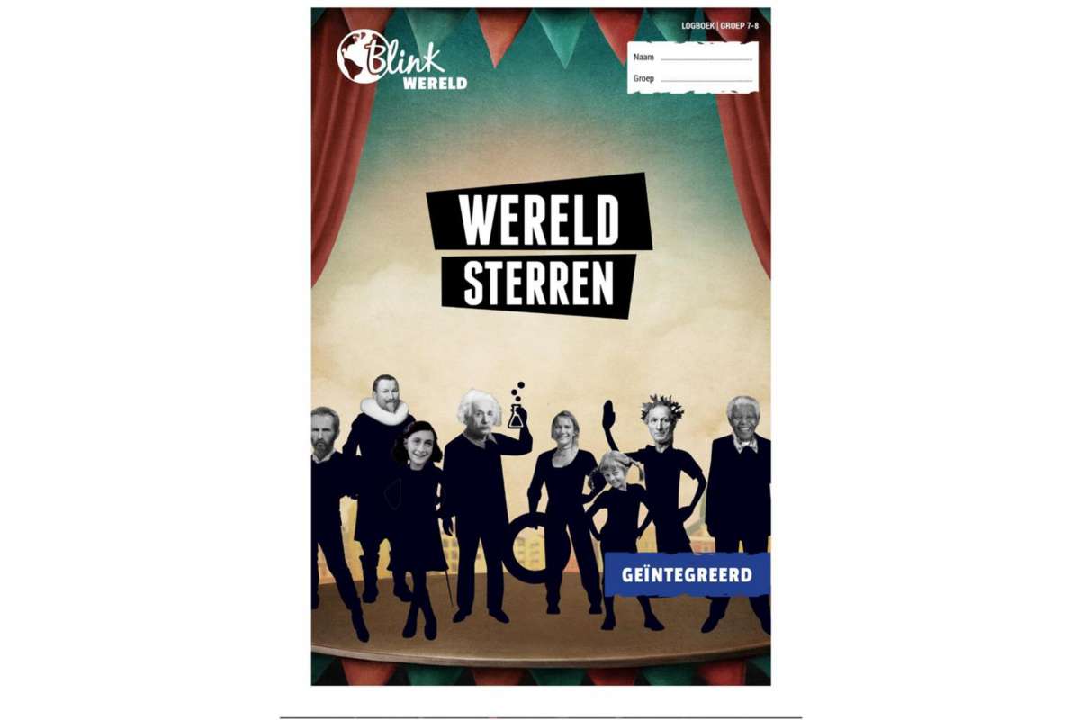 Blink Wereld Geïntegreerd Logboek groep 7/8 A thema 2: Wereldsterren (5 stuks)