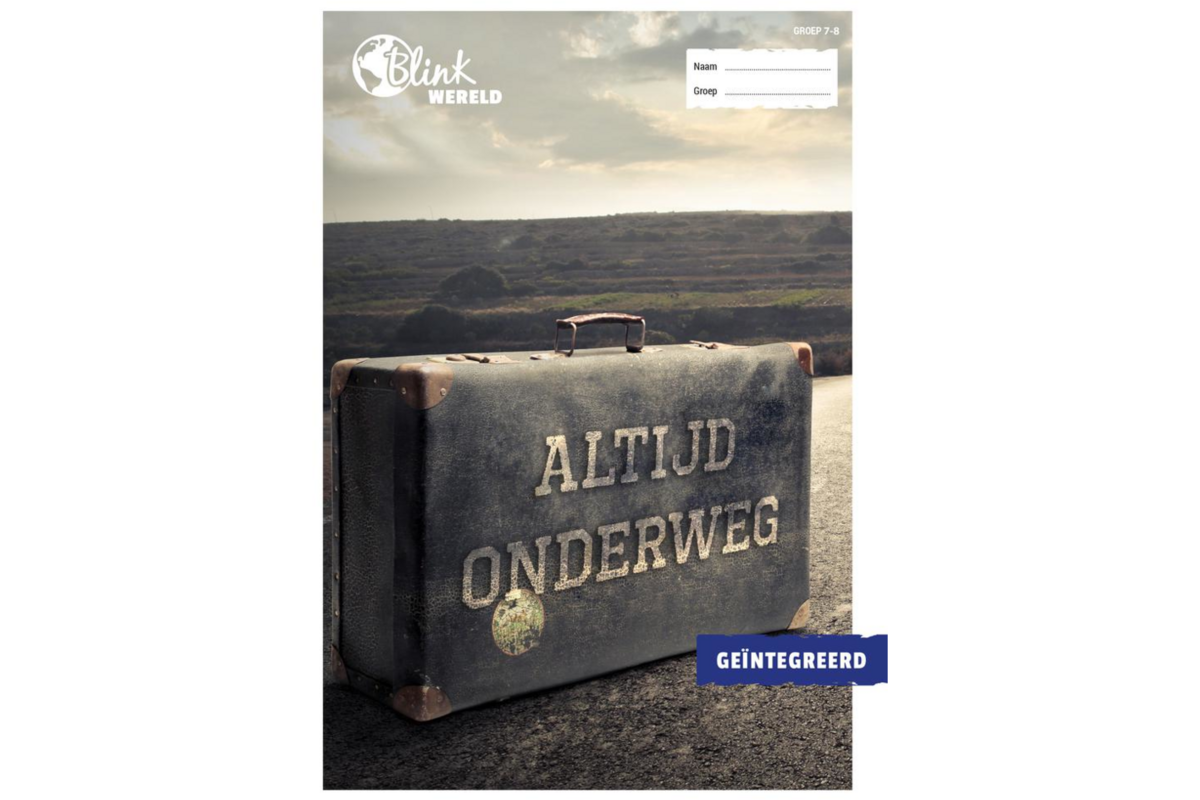 Blink Wereld Geïntegreerd Logboek groep 7/8 A thema 4: Altijd onderweg (5 stuks)