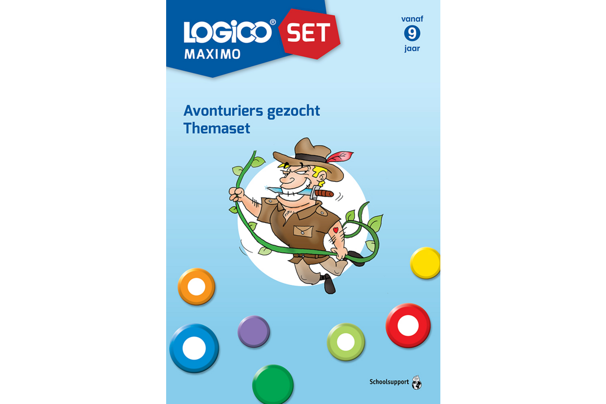 Logico Maximo Themaset - Avonturiers gezocht (v.a. 9 jaar)