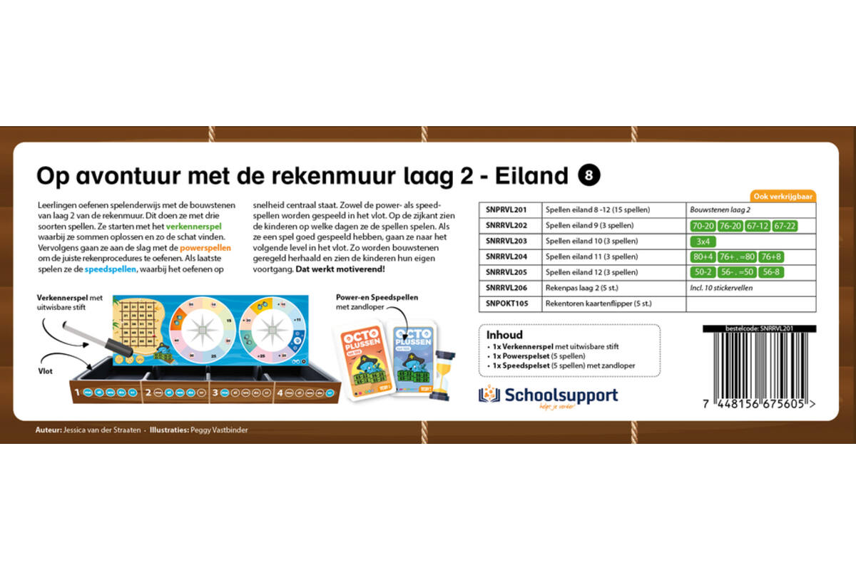 Rekenvlot laag 2 Spellen eiland 8