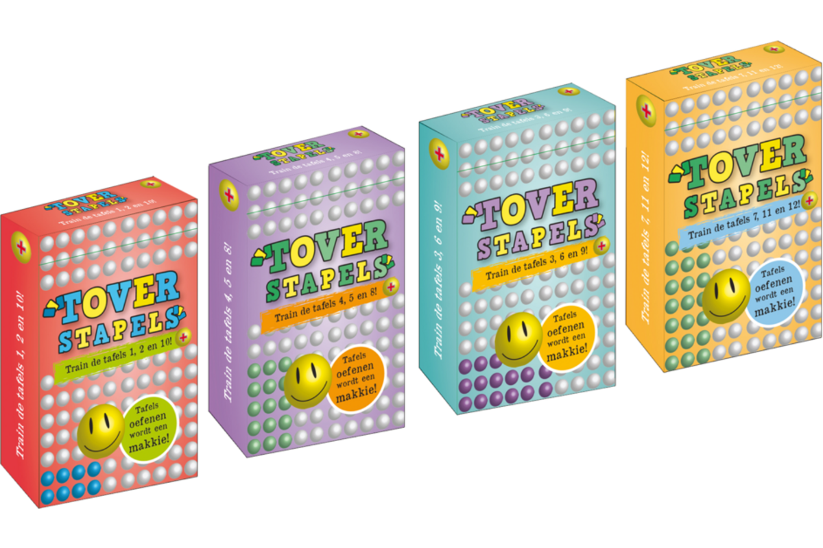 Toverstapels plus 1, 2, 10 en mix