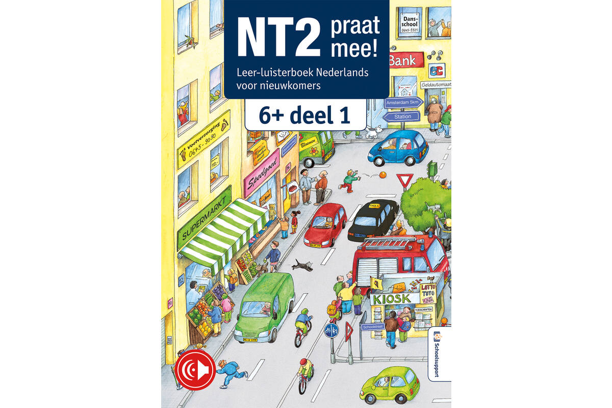 NT2, Praat mee!, leer- en luisterboek 1 (6+)