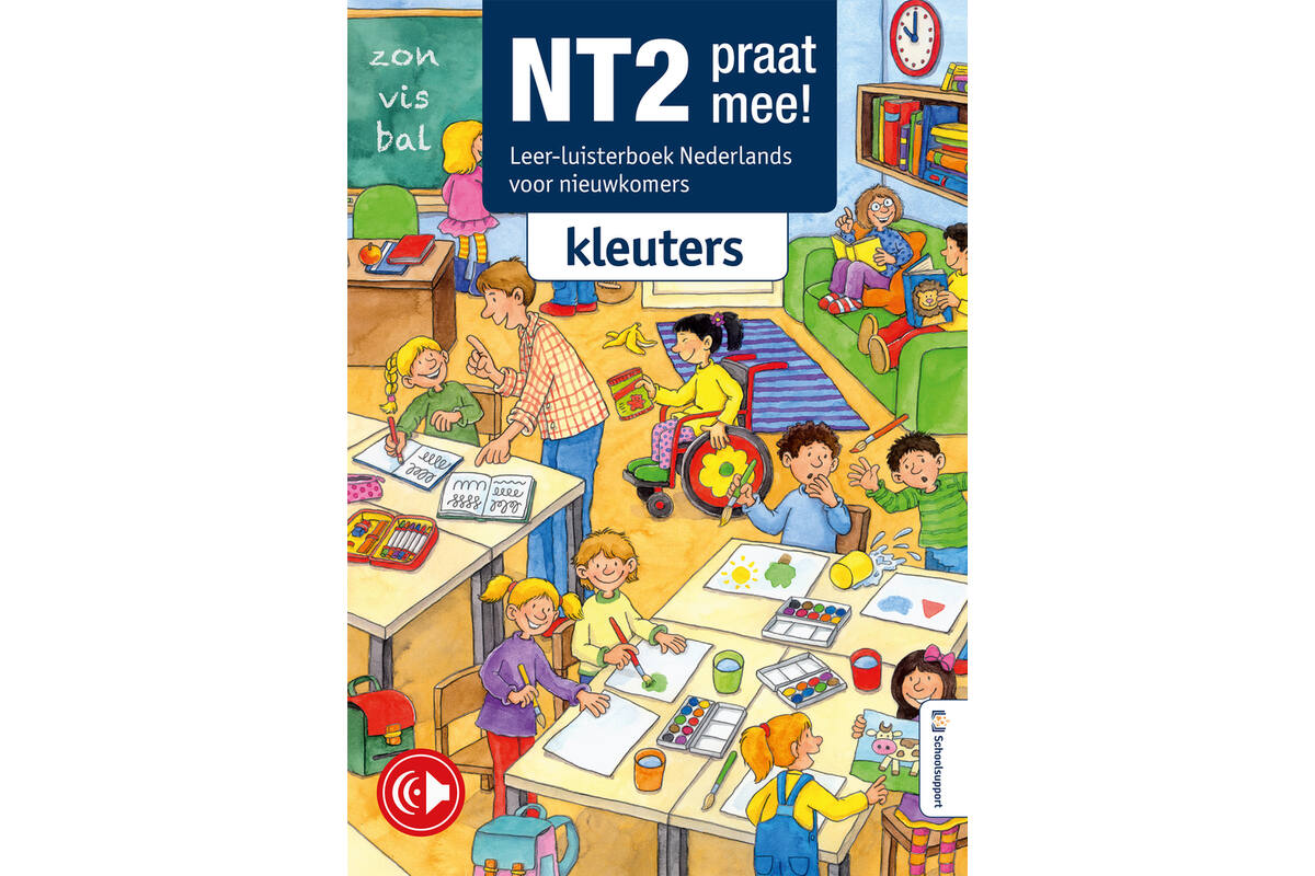 NT2, Praat mee!, leer- en luisterboek Kleuters