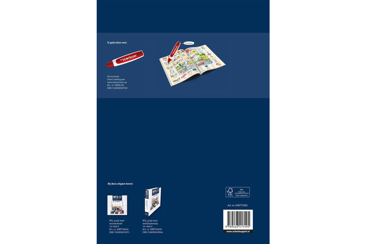 NT2, Praat mee!, leer- en luisterboek 2 (11+)