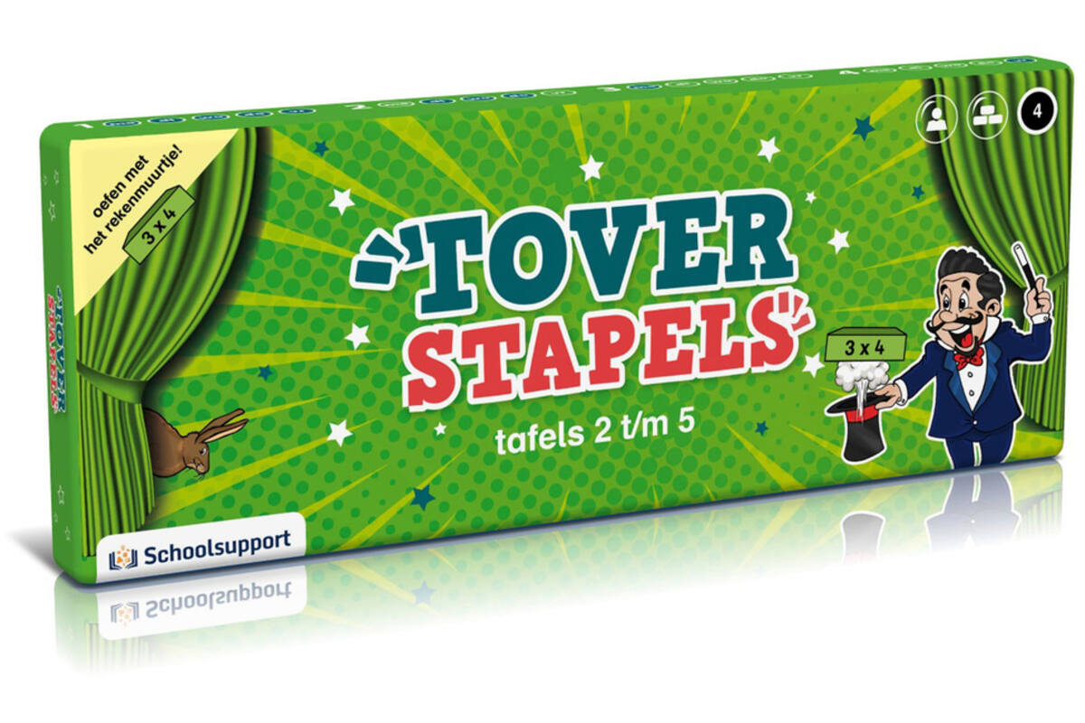 Toverstapels tafels 2 t/m 5