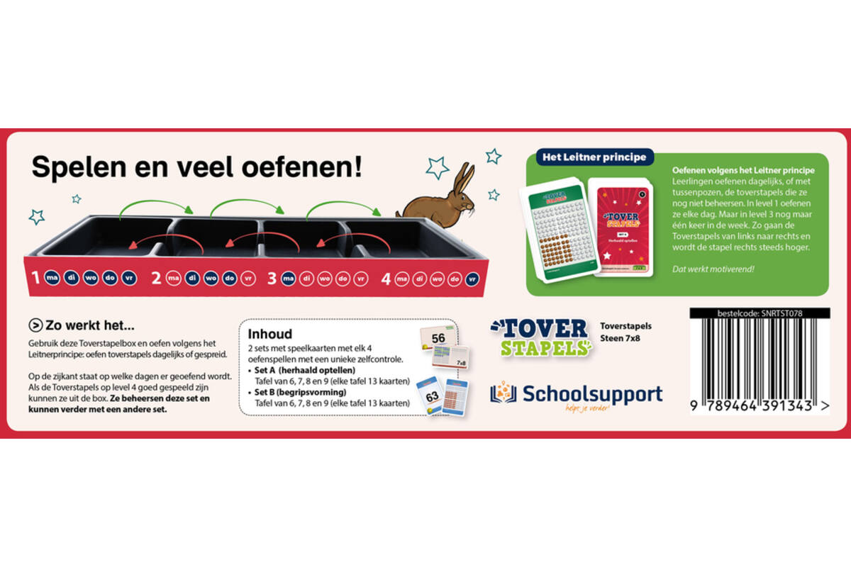 Toverstapels tafels 6 t/m 9