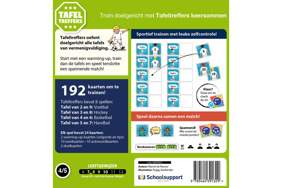 Tafeltreffers groep 4-5 voor thuis