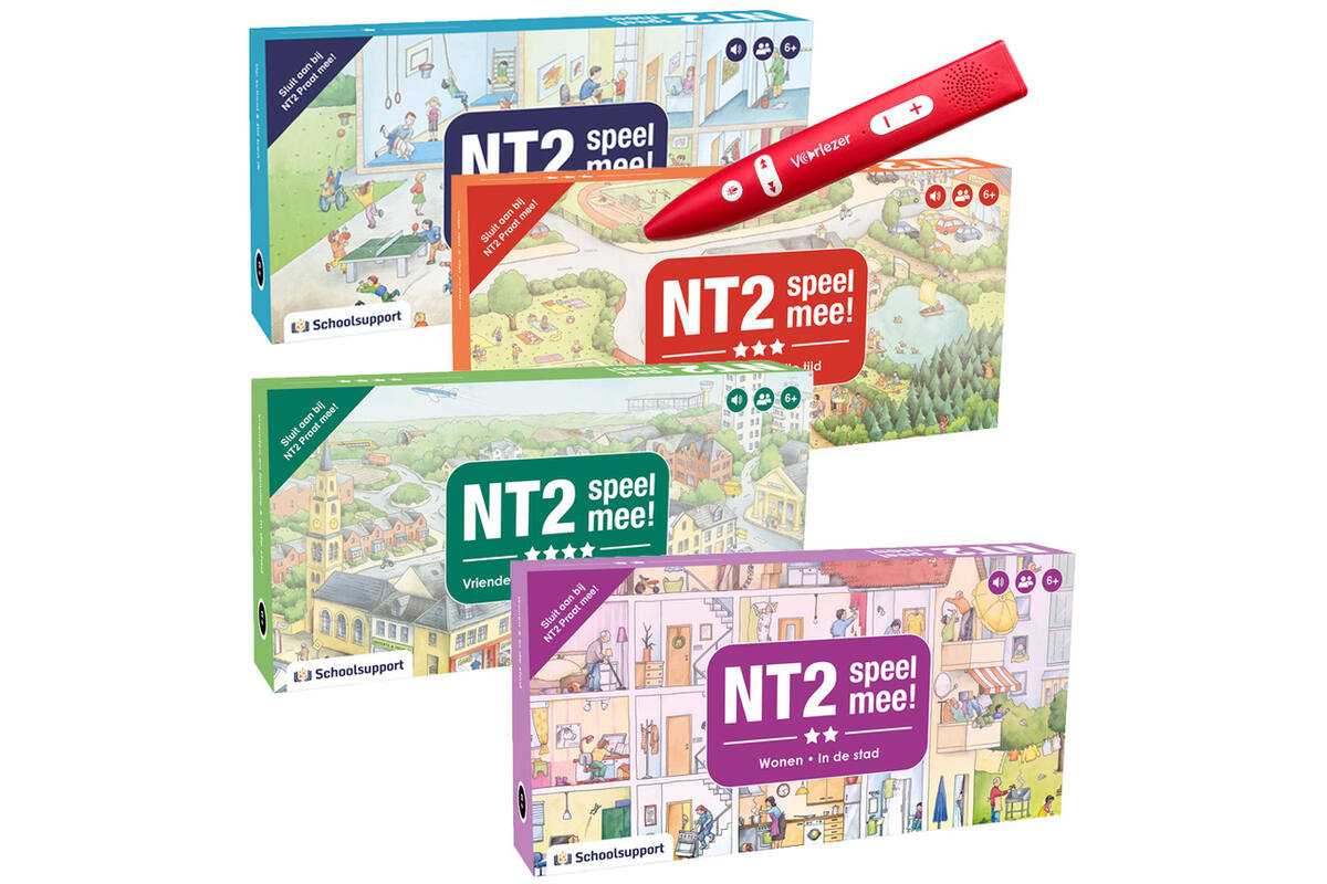 NT2 Speel mee! 6+ ster 1-4, incl. Voorlezer