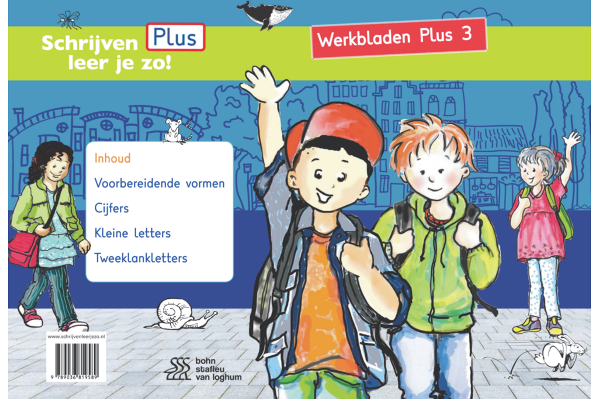 Schrijven leer je zo groep 3 werkbladen plus