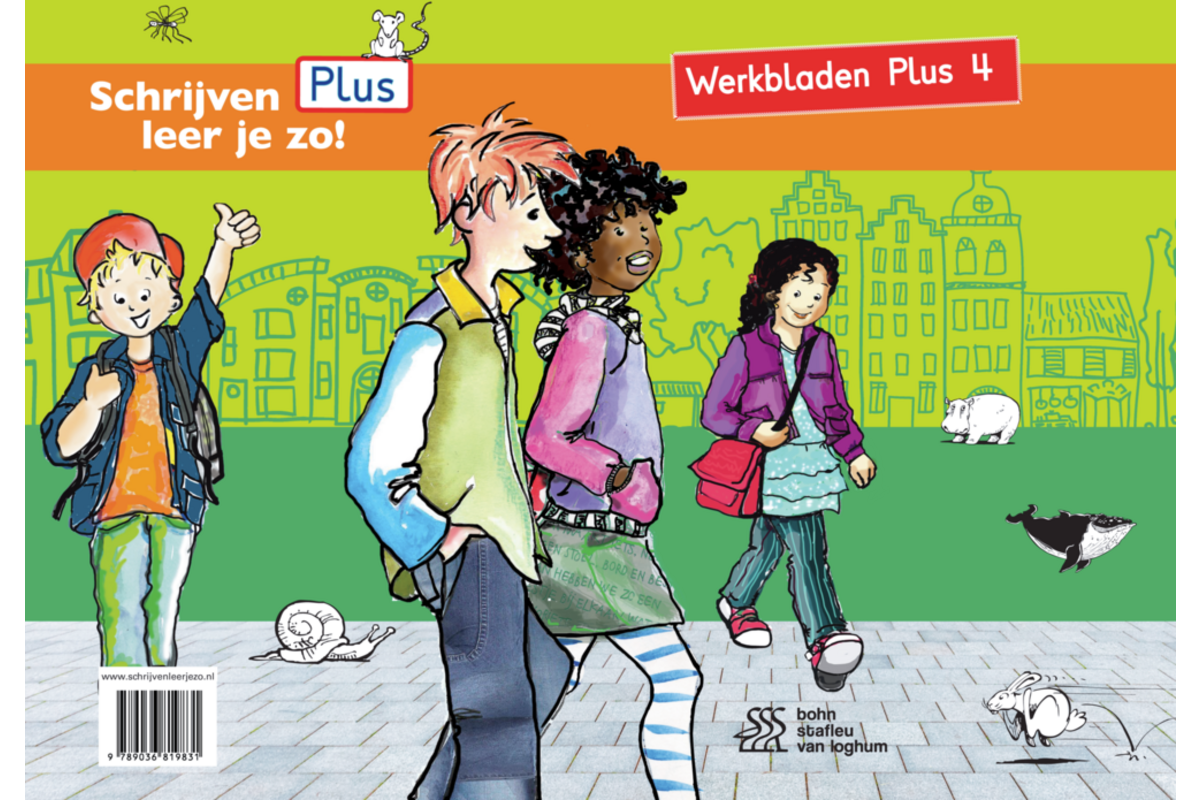 Schrijven leer je zo groep 4 werkbladen plus