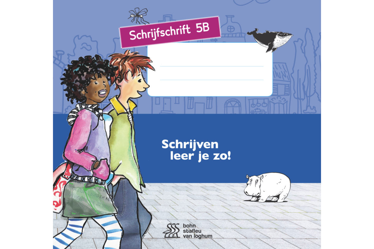 Schrijven leer je zo groep 5 schrijfschrift 5B (5 stuks)