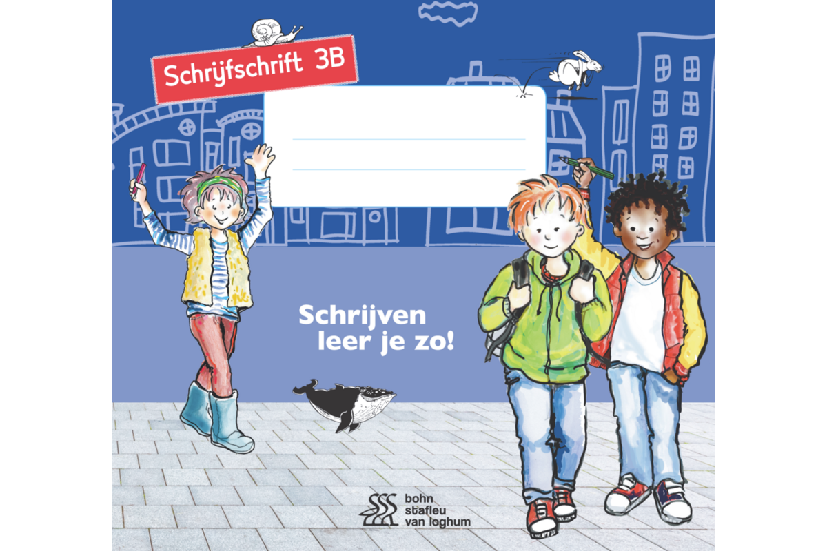 Schrijven leer je zo groep 3 schrijfschrift 3B (5 stuks)