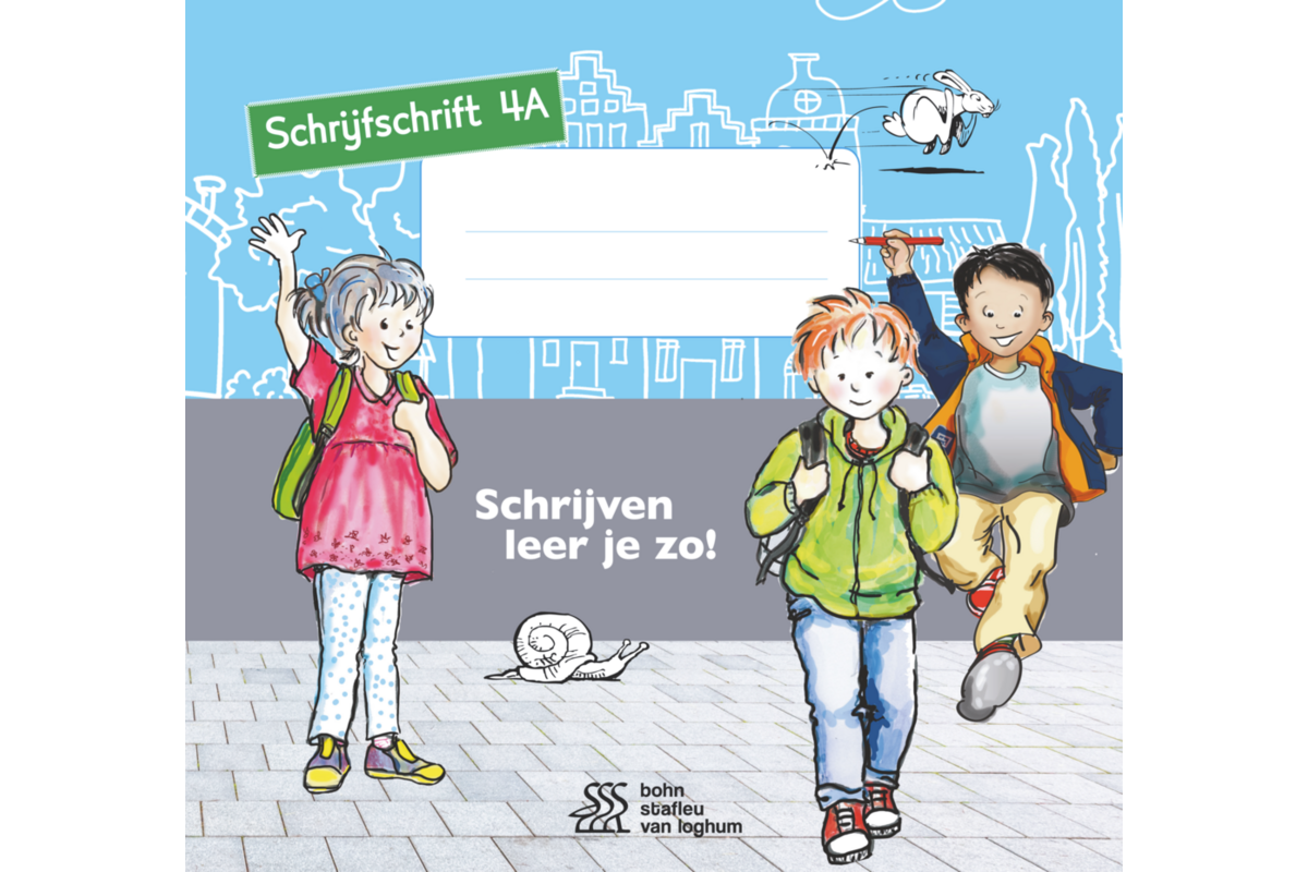Schrijven leer je zo groep 4 schrijfschrift 4A (5 stuks)