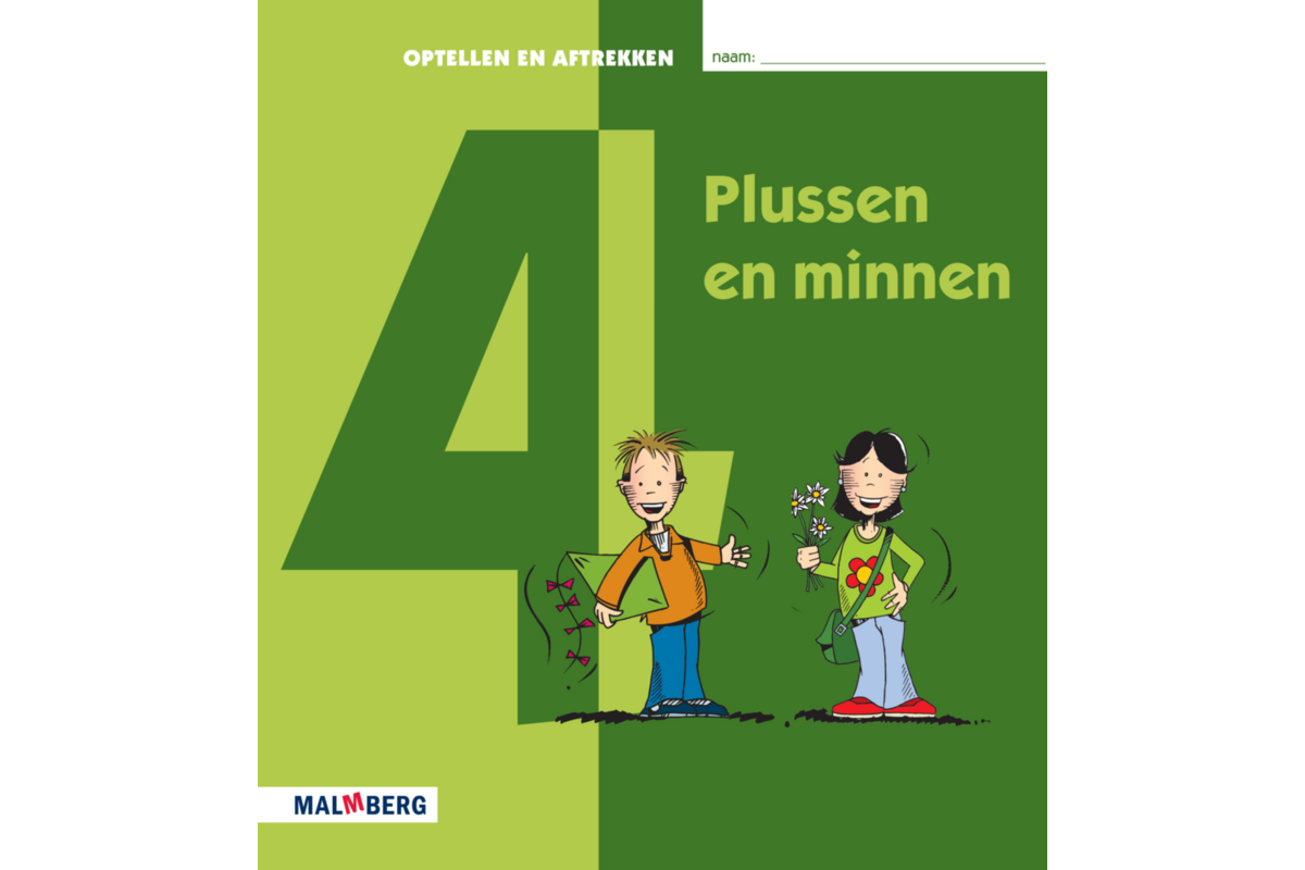 Plussen en minnen groep 4 werkboek