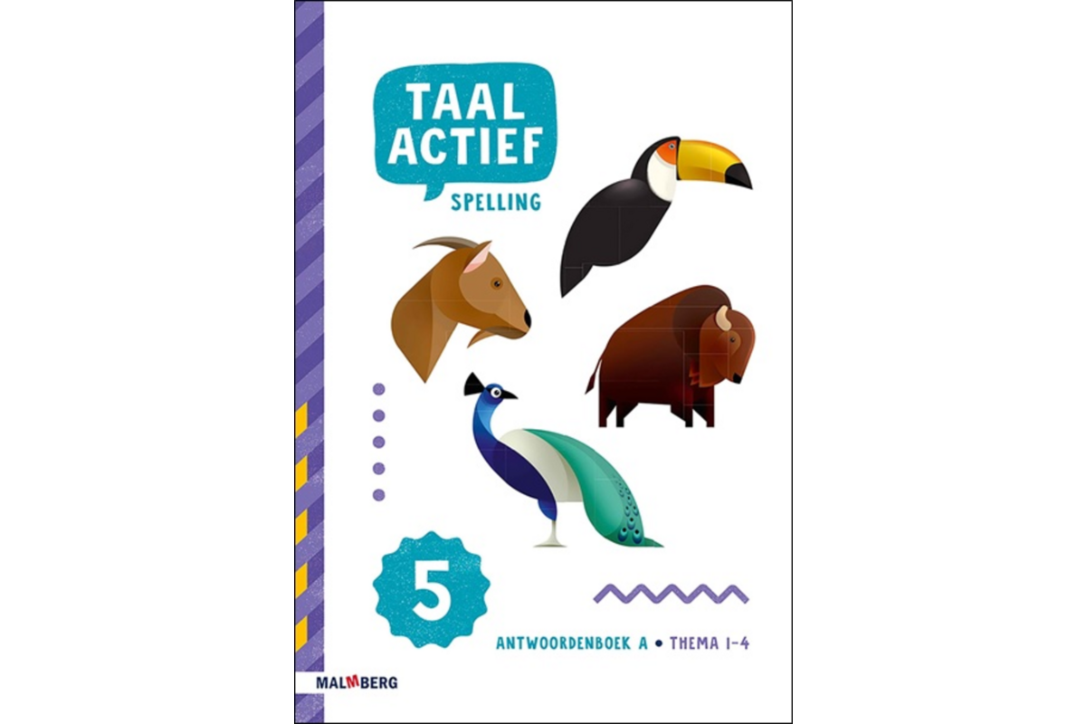 Taal actief 5 Spelling antwoordenboek A groep 5
