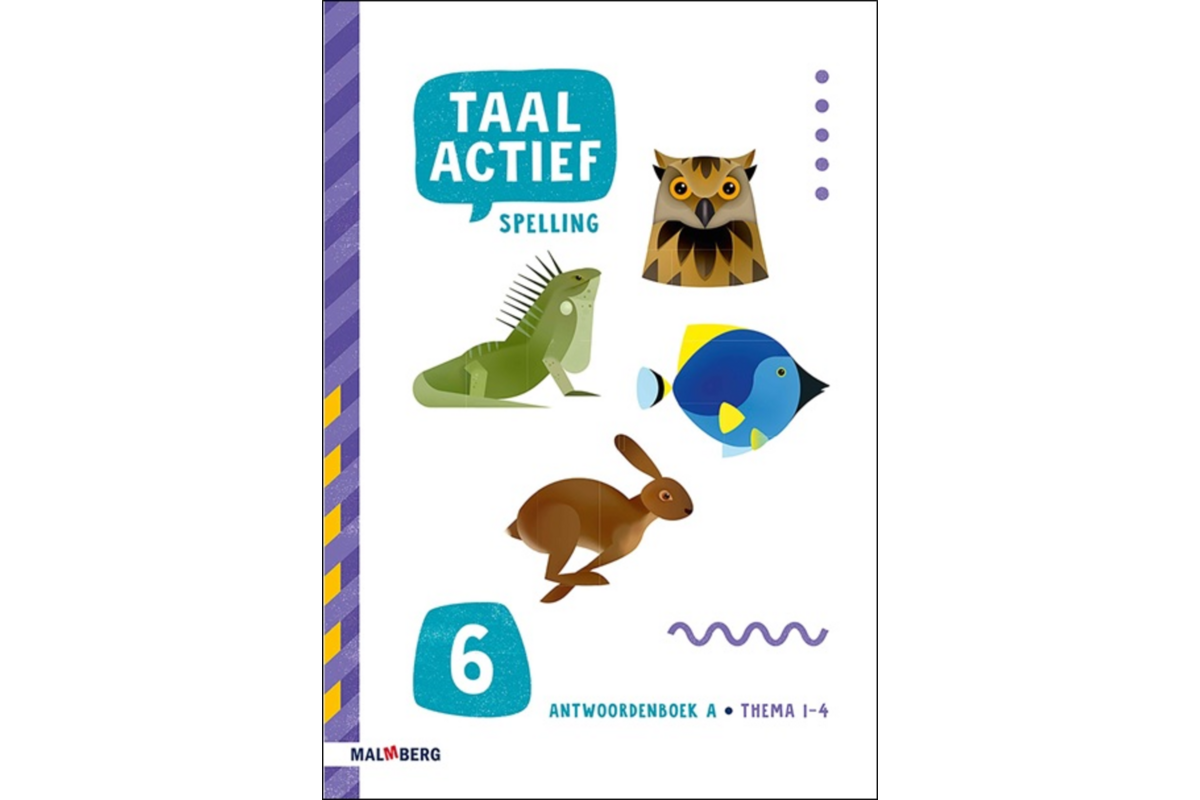 Taal actief 5 Spelling antwoordenboek A groep 6
